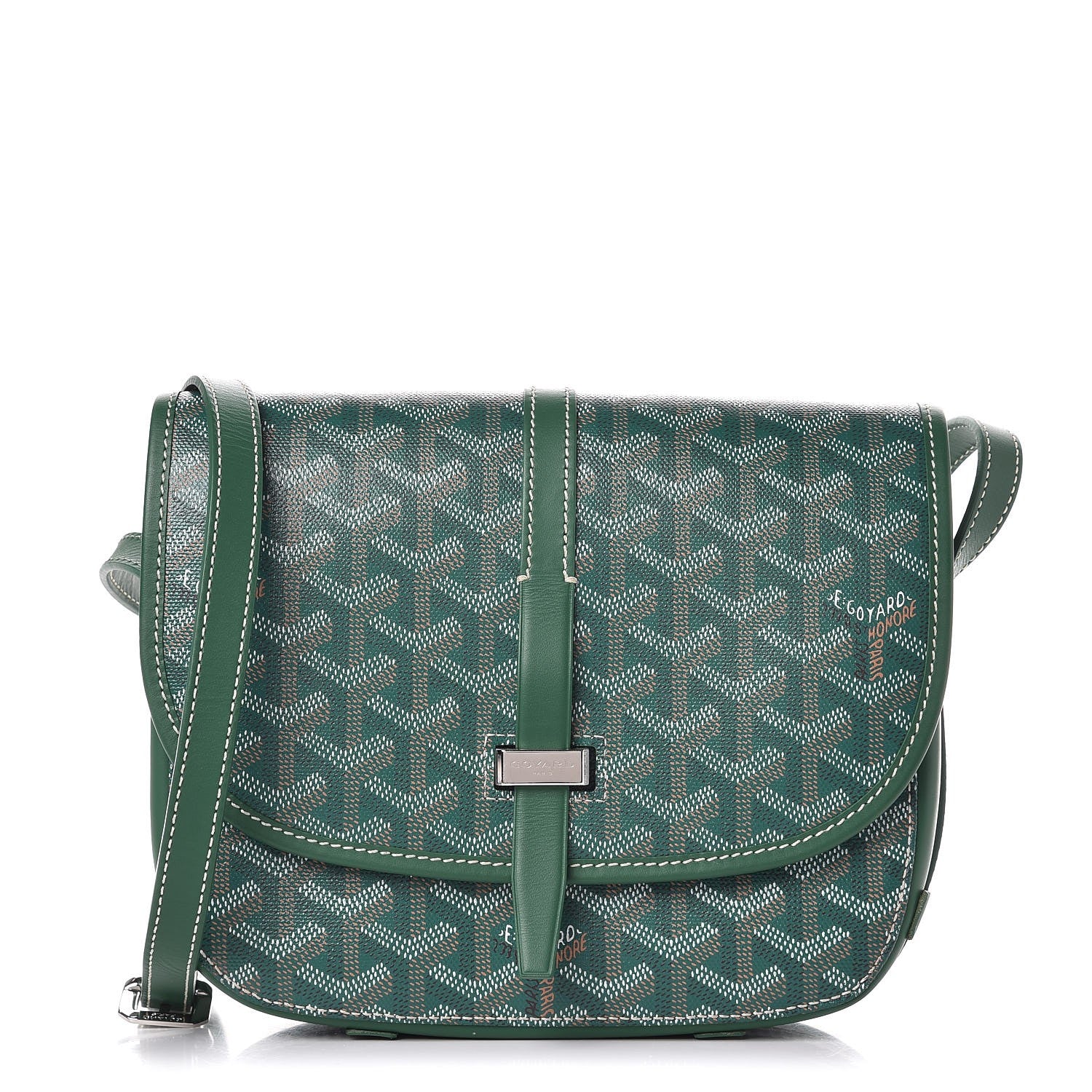 Goyard Goyardine Belvedere II PM Messenger Bag Green 1 of 6