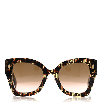 Fendi Acetate FF 53mm Sunglasses 0434/S Tortoise 2 of 7