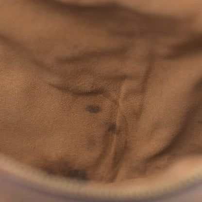 MCM Visetos Liz Shopper Tote Pouch Cognac 10 of 15