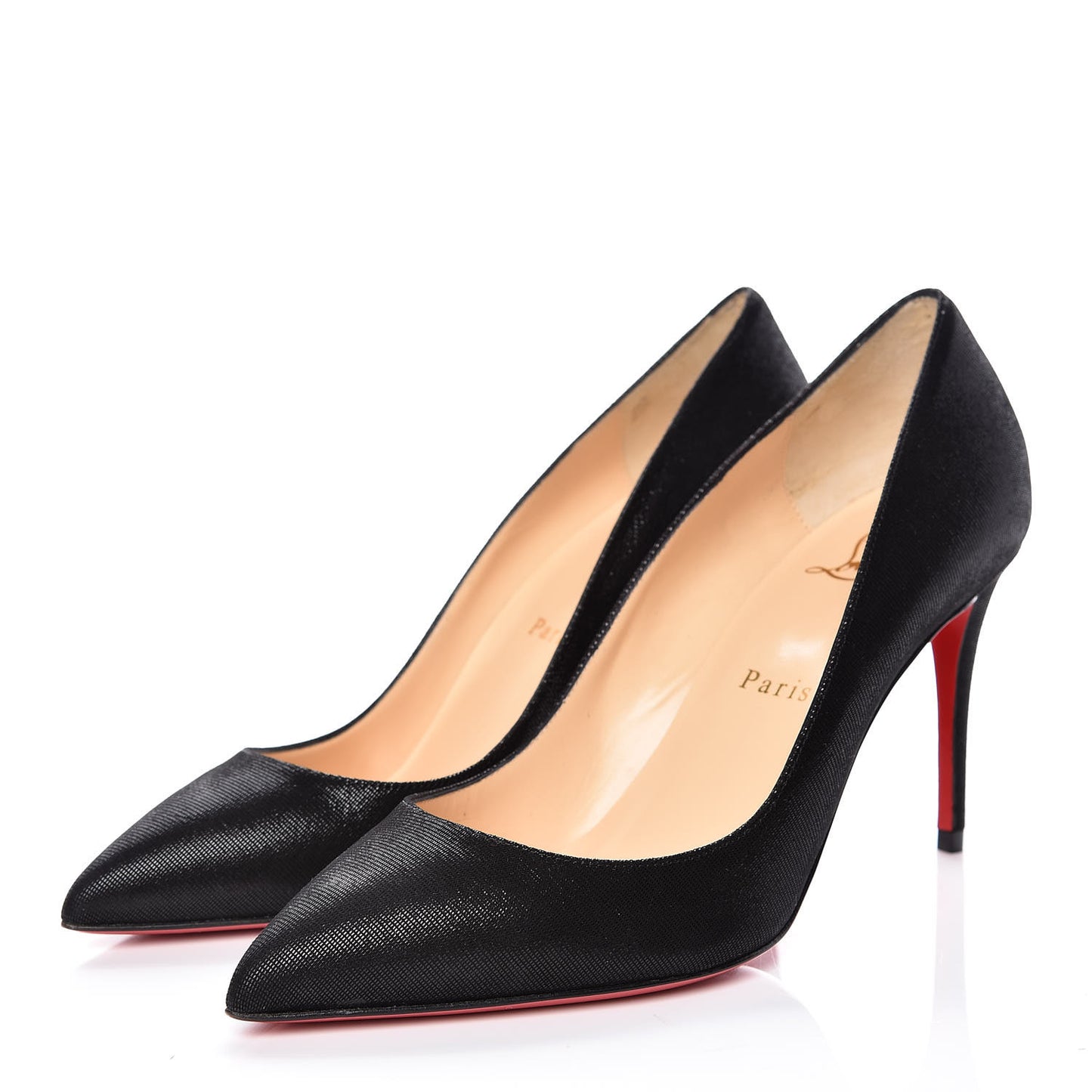 Suede Pailette Pigalle Follies 85 Pumps 37 Black