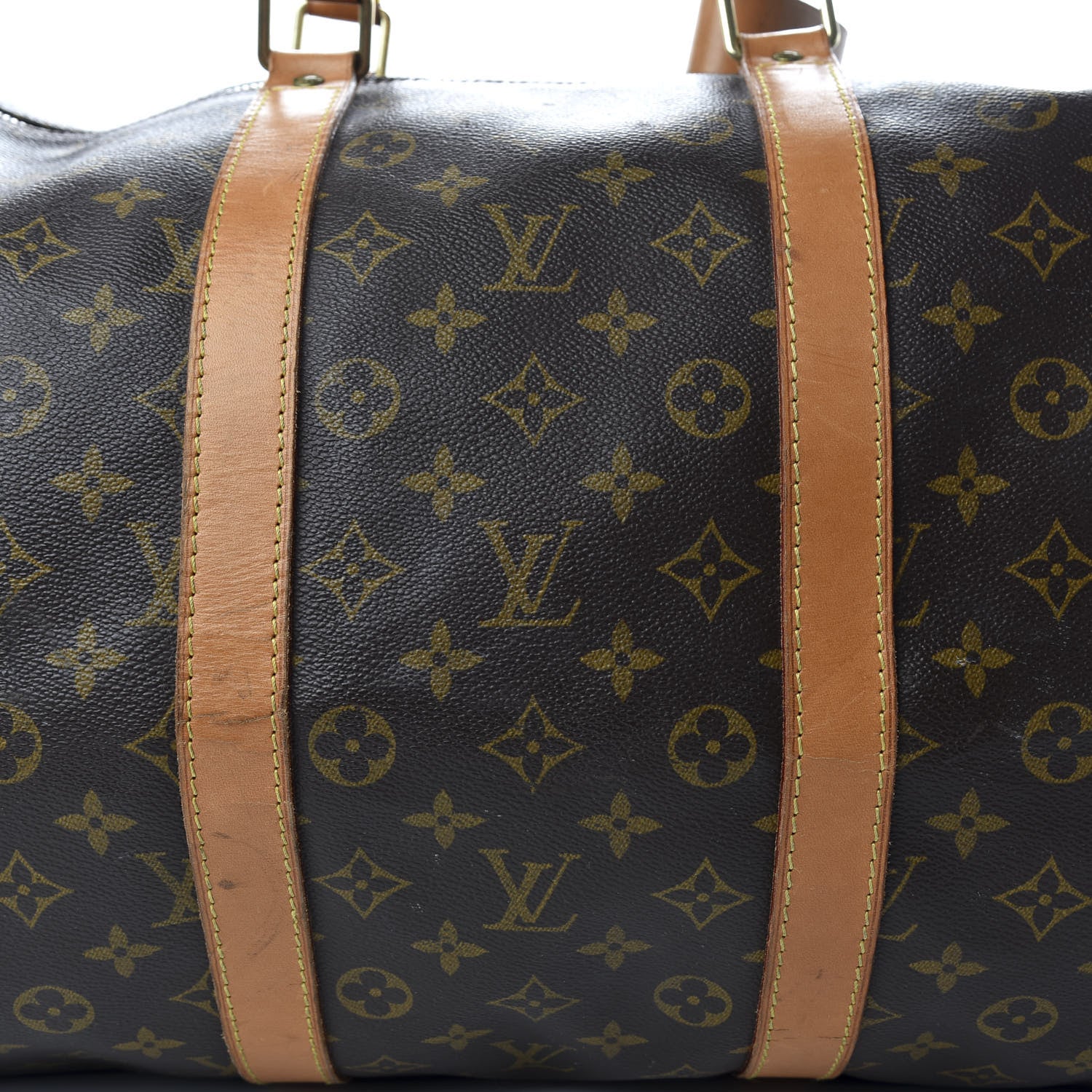 Louis Vuitton Monogram Keepall Bandouliere 55 9 of 13