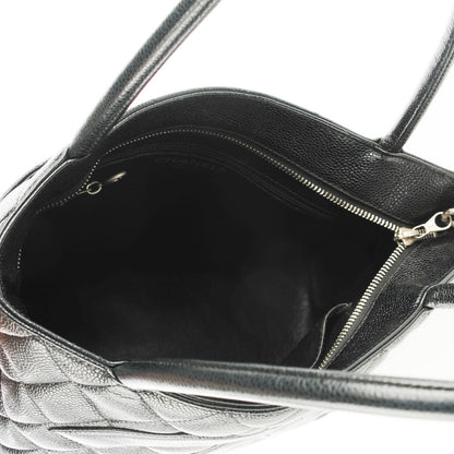 Chanel Caviar Quilted Medallion Tote Black 5 of 7