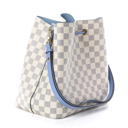 Louis Vuitton Damier Azur Neonoe MM Bleuet 2 of 8