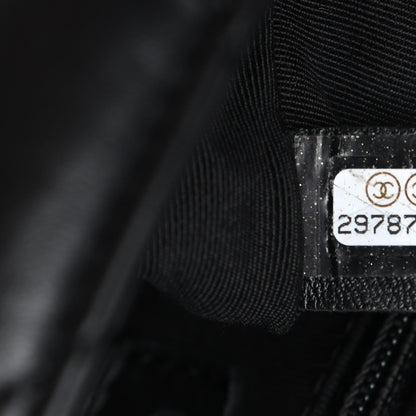 Chanel Crumpled Calfskin Medium Chain Flap Black 7 of 9