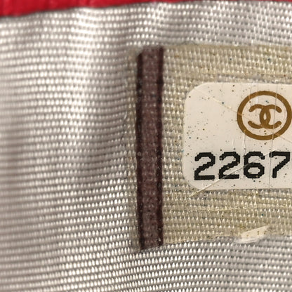 Chanel Lambskin Quilted Card Holder Red 7 of 9