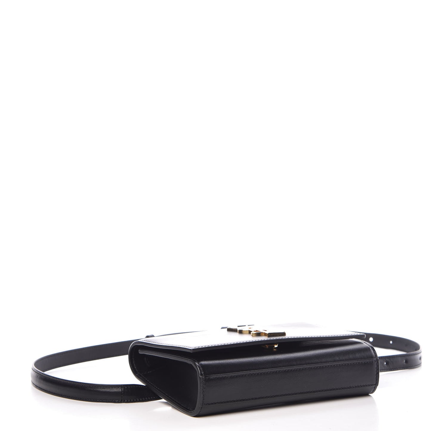 Smooth Calfskin Monogram Kate Belt Bag Black