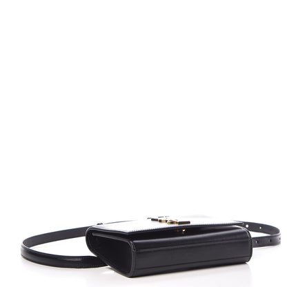 Saint Laurent Smooth Calfskin Monogram Kate Belt Bag Black 4 of 9