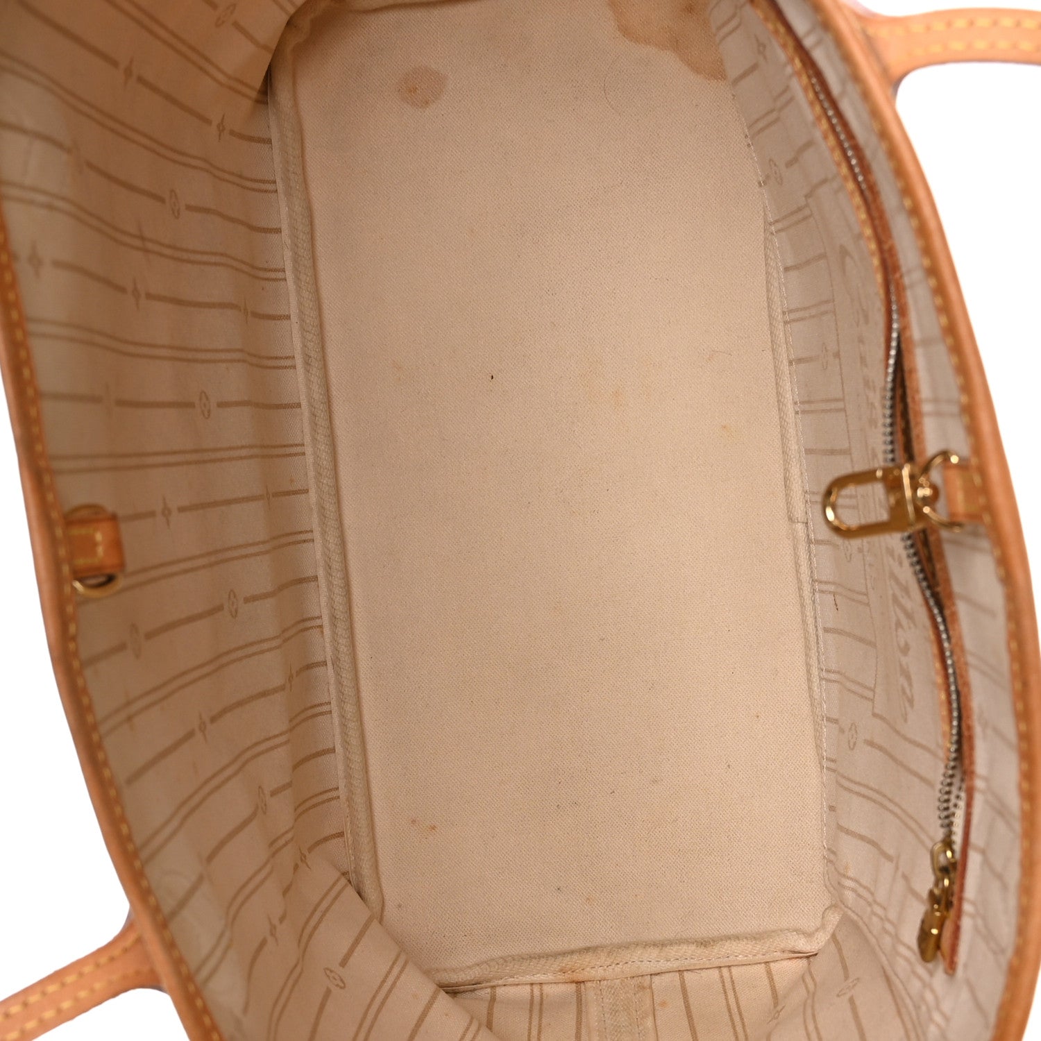 Louis Vuitton Damier Azur Neverfull MM 4 of 9