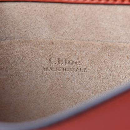 Chloe Calfskin Small Nile Bracelet Bag Earthy Red 6 of 9