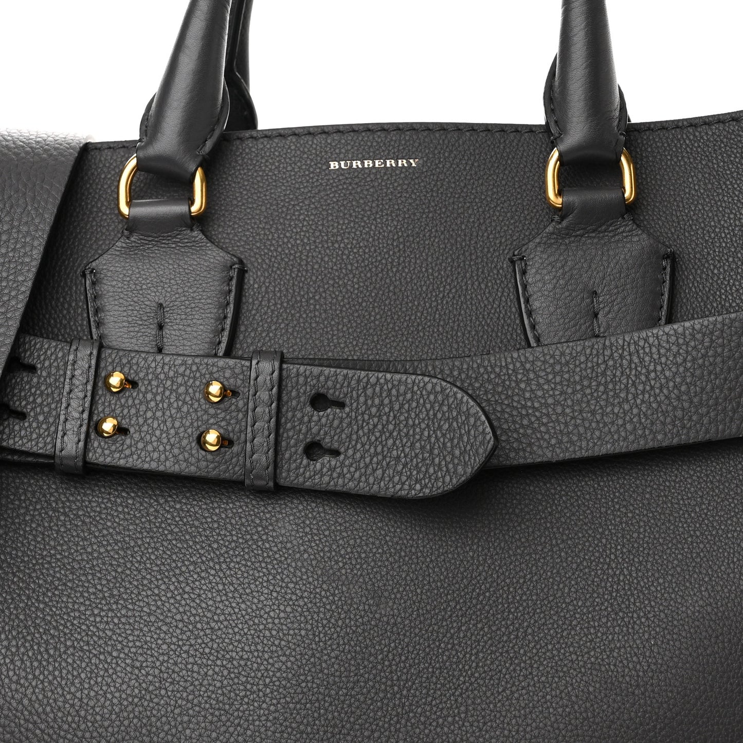 Marais Calfskin Large Belt Bag Charcoal Grey