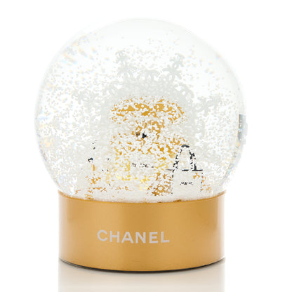 Chanel Glass N°5 Perfume Bottle Snow Globe 4 of 6
