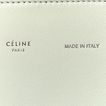 Celine Shiny Smooth Calfskin Small Twisted Cabas Jade Bright Red 6 of 12