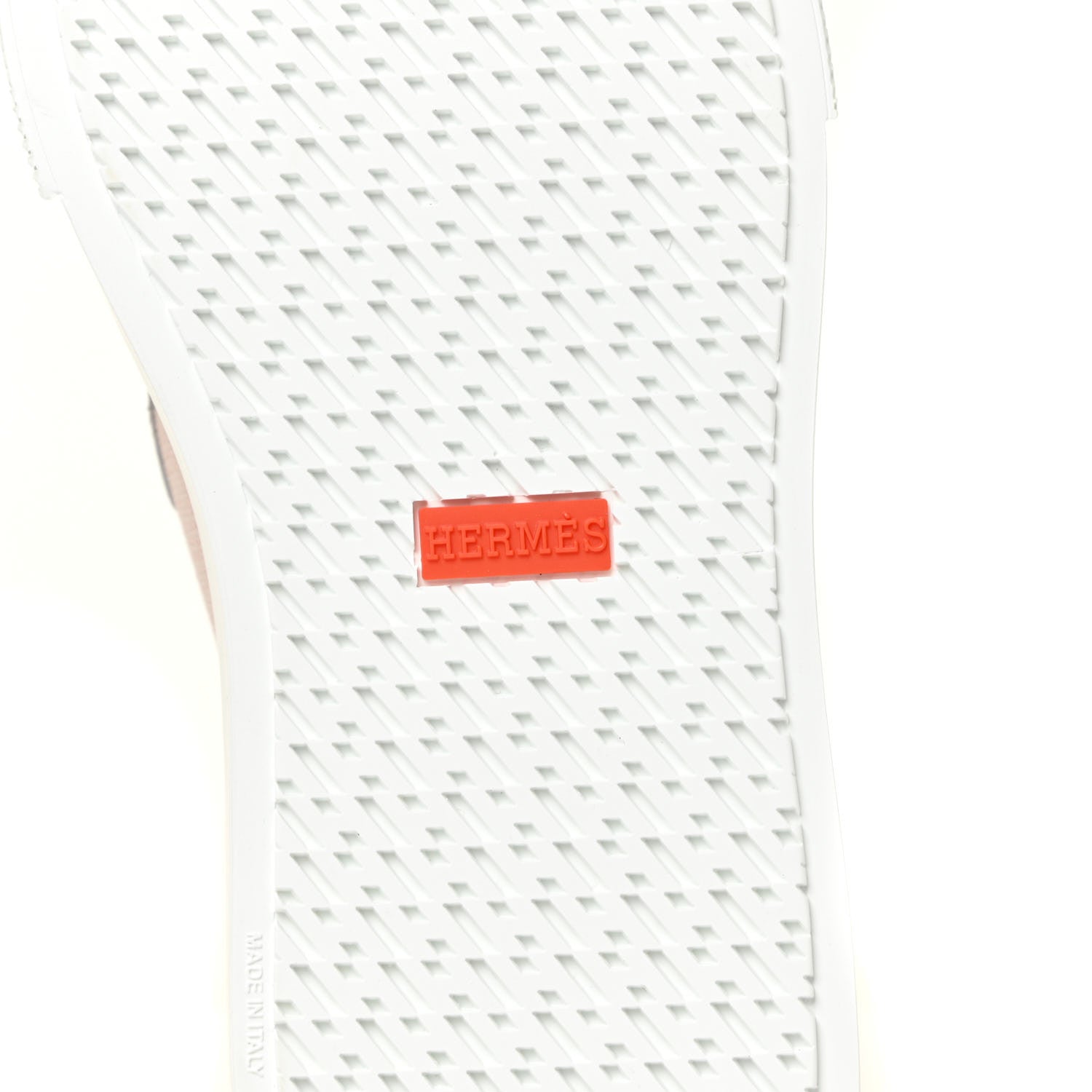 Hermes Calfskin Canvas Day Sneakers 37 Framboise White 10 of 13