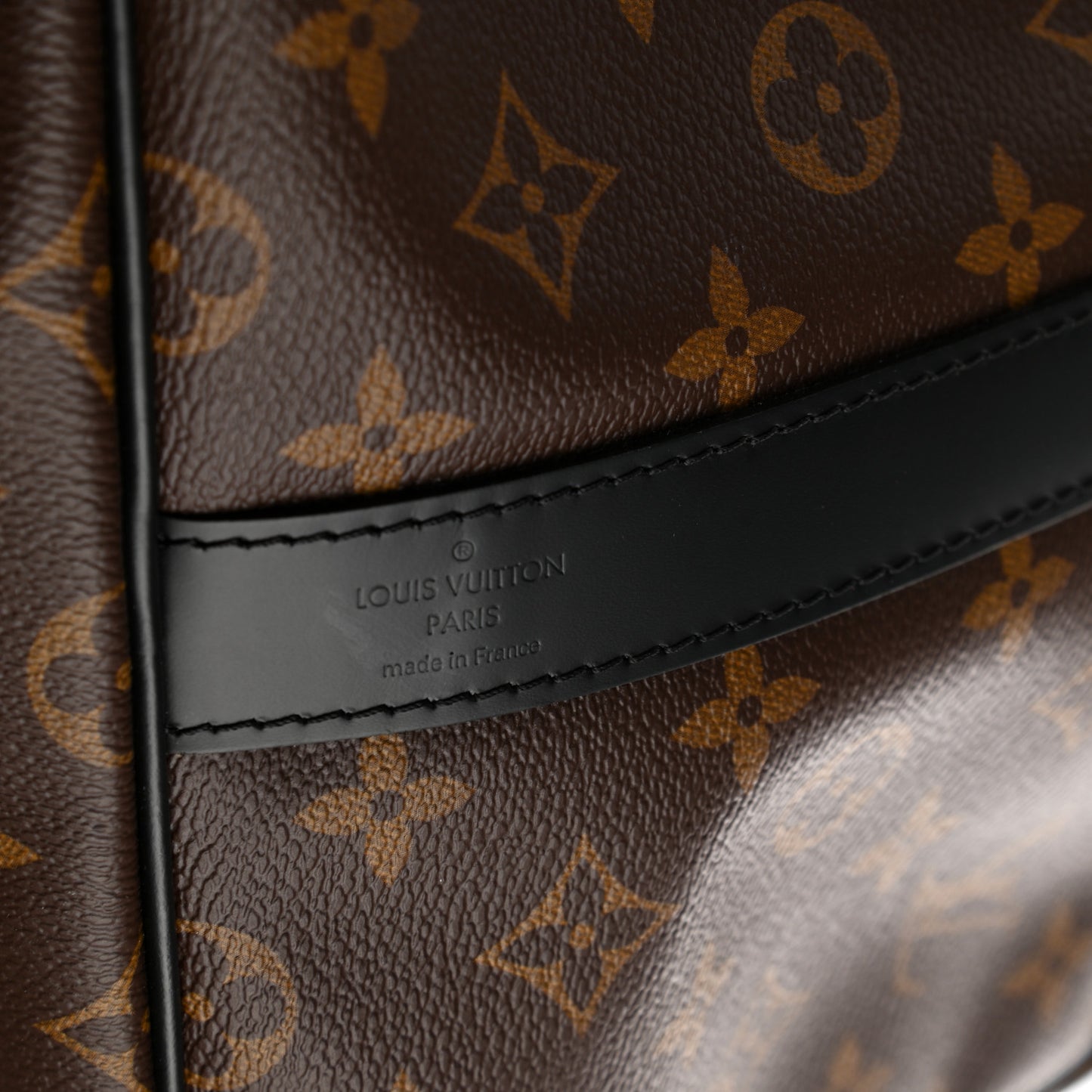 Monogram Macassar Keepall Bandouliere 55