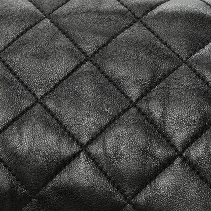 Saint Laurent Lambskin Quilted Maxi Icare Shopping Tote Black 22 of 22
