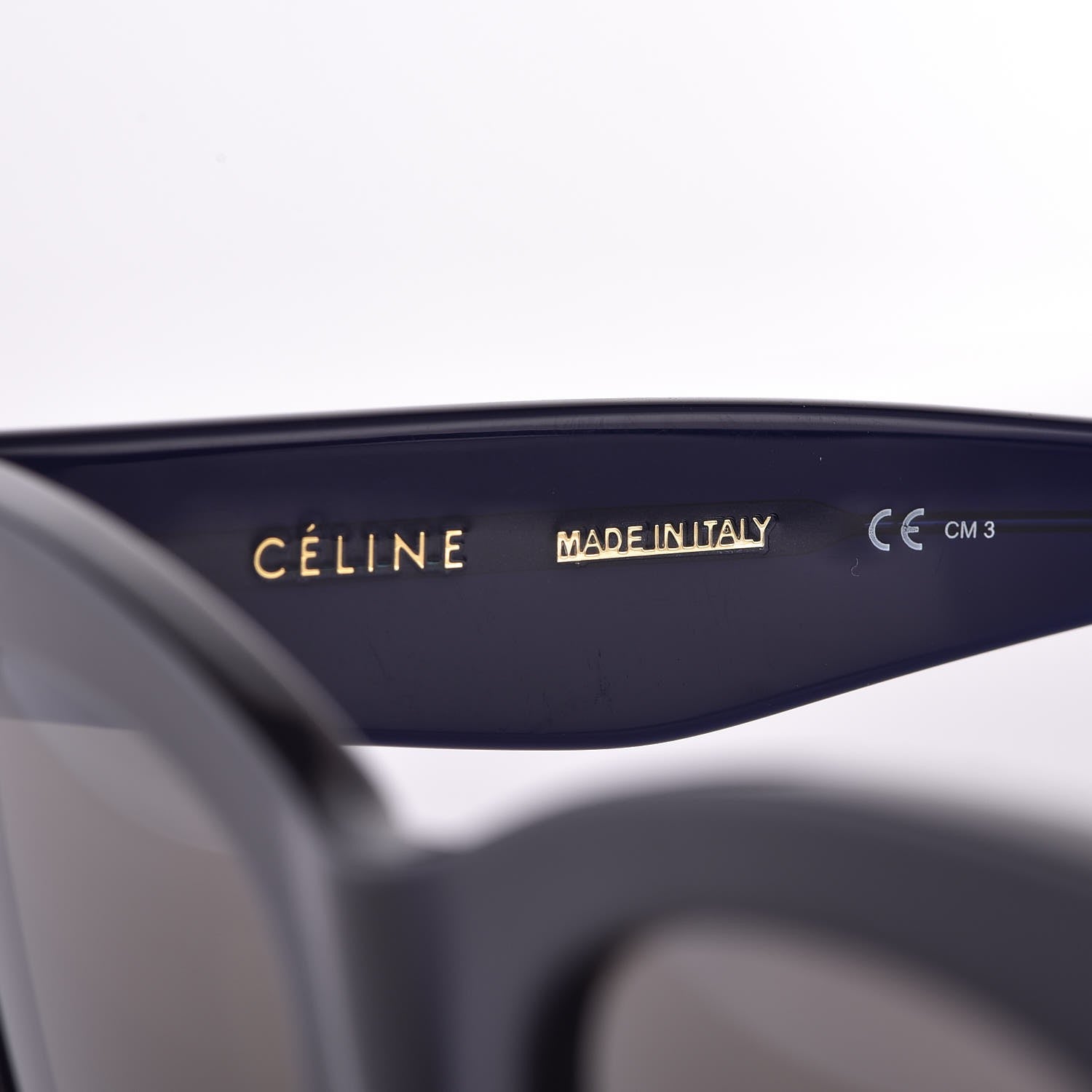 Celine Catherine Sunglasses CL 41098/F/S Blue Havana 6 of 7