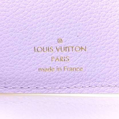 Louis Vuitton Empreinte Monogram Giant Victorine Wallet Latte Bubble Tea 7 of 9