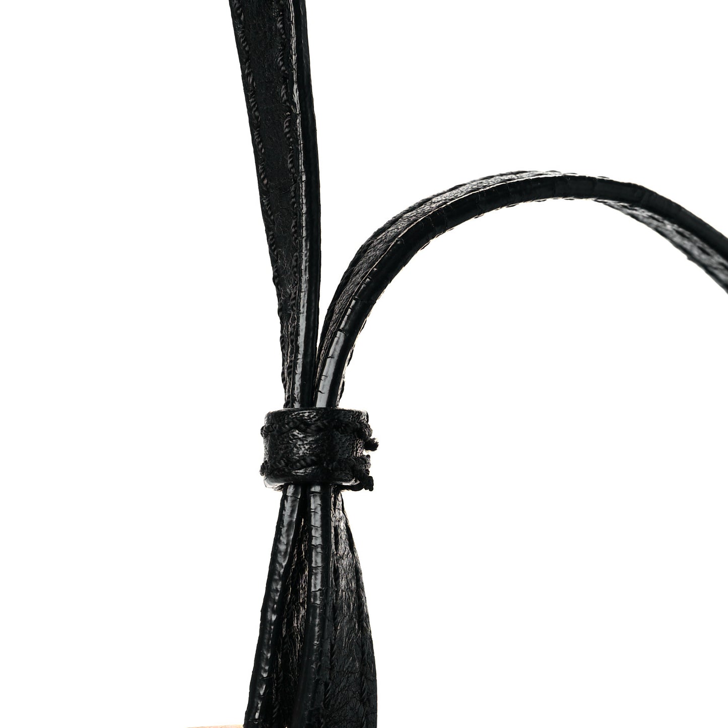 Tumbled Sheepskin Mini Pandora Black