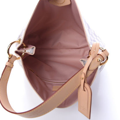 Louis Vuitton Damier Azur Graceful PM Rose Ballerine 4 of 8