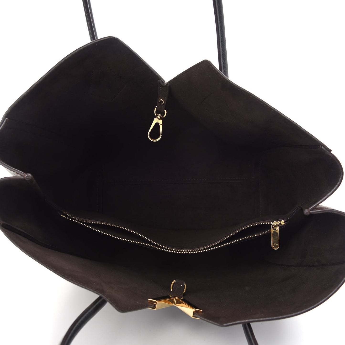 Calfskin Monogram Kimono Tote Black