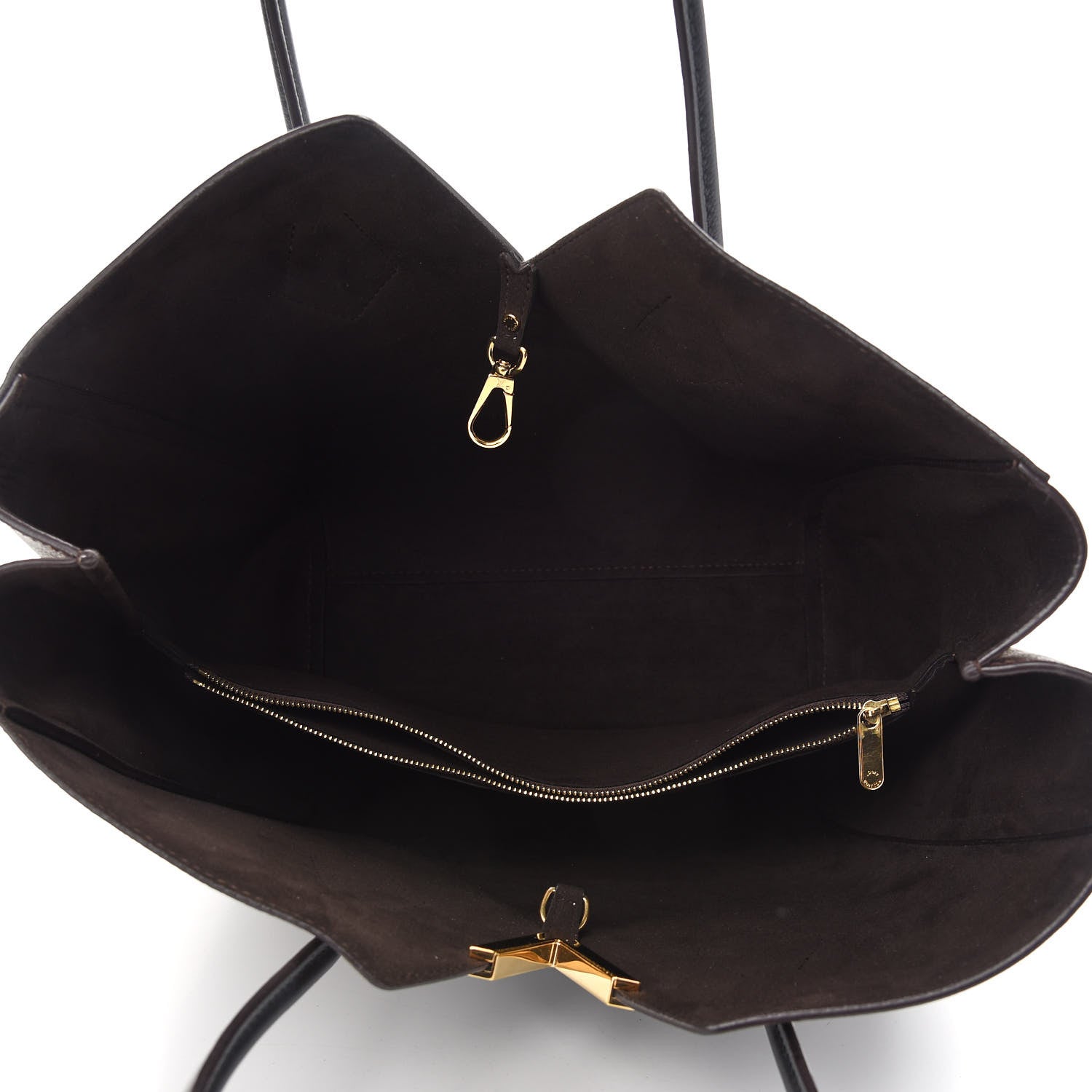 Louis Vuitton Calfskin Monogram Kimono Tote Black 5 of 9