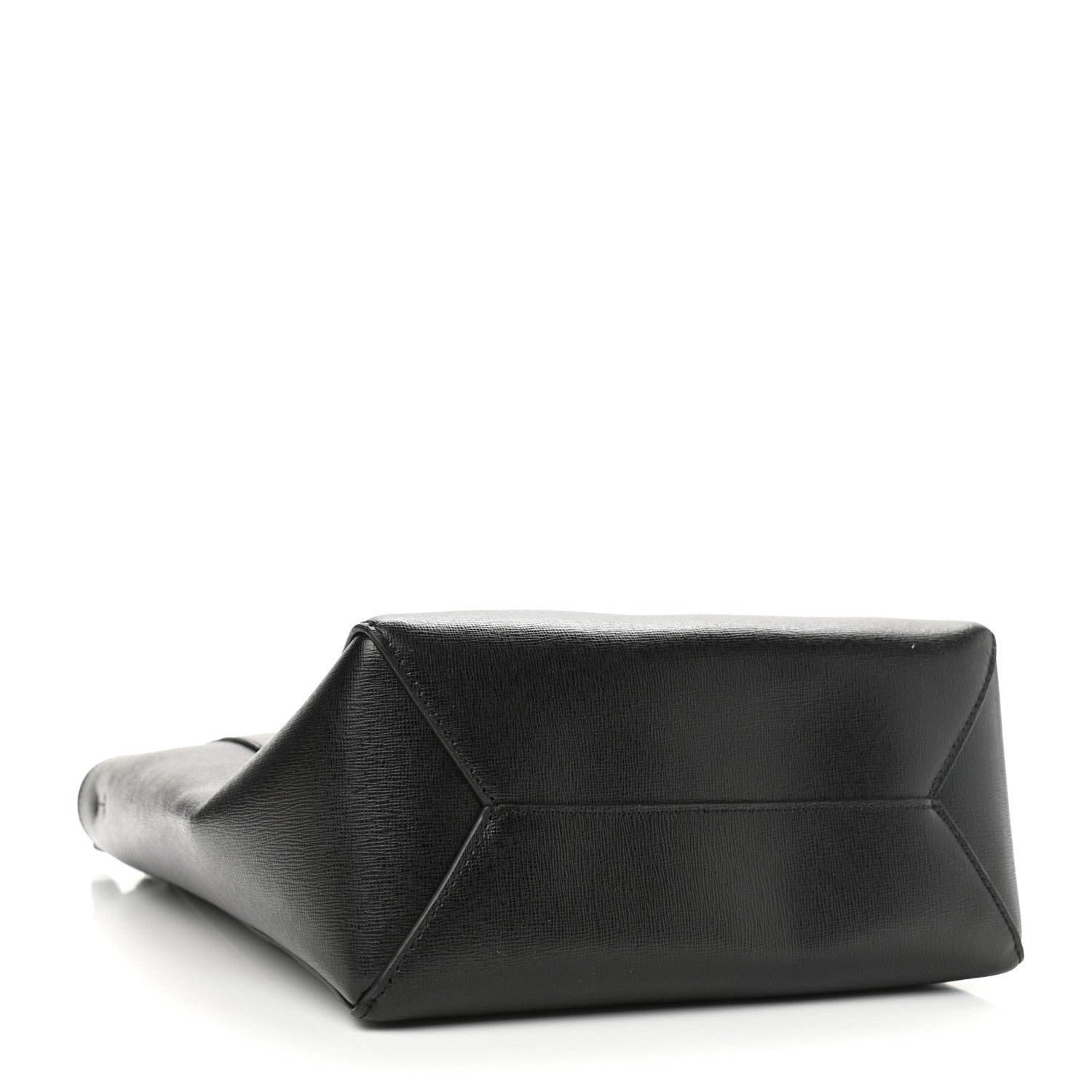 Off-White Calfskin Sculpture Tote Bag Black 5 of 10