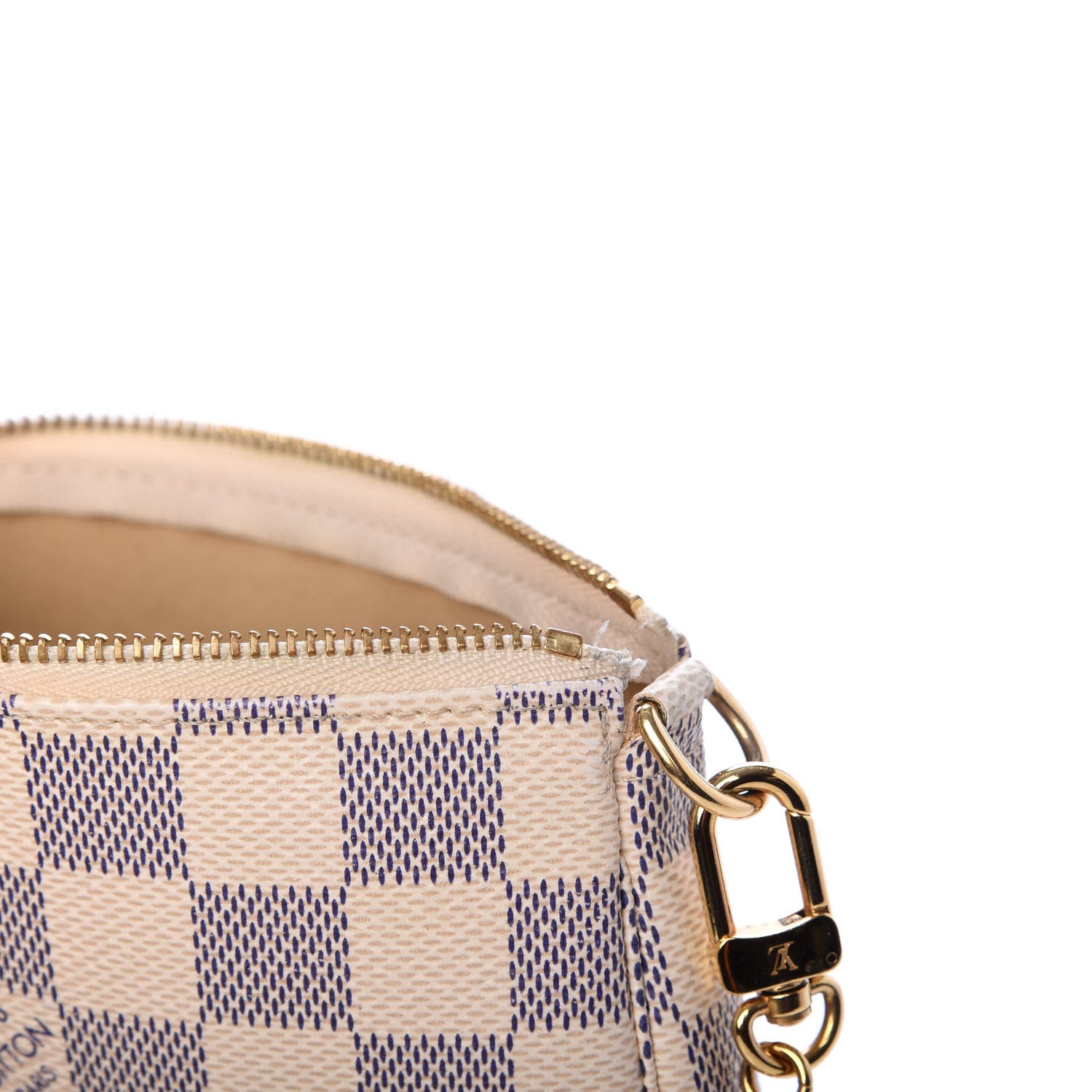 Louis Vuitton Damier Azur Mini Pochette Accessories 8 of 8