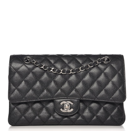 Chanel Caviar Quilted Medium Double Flap Black 1 of 8