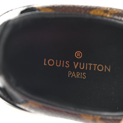 Louis Vuitton Patent Monogram Frontrow Sneakers 36 8 of 9