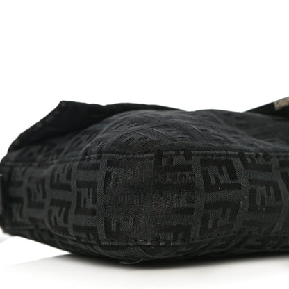 Fendi Zucchino Baguette Black 8 of 16