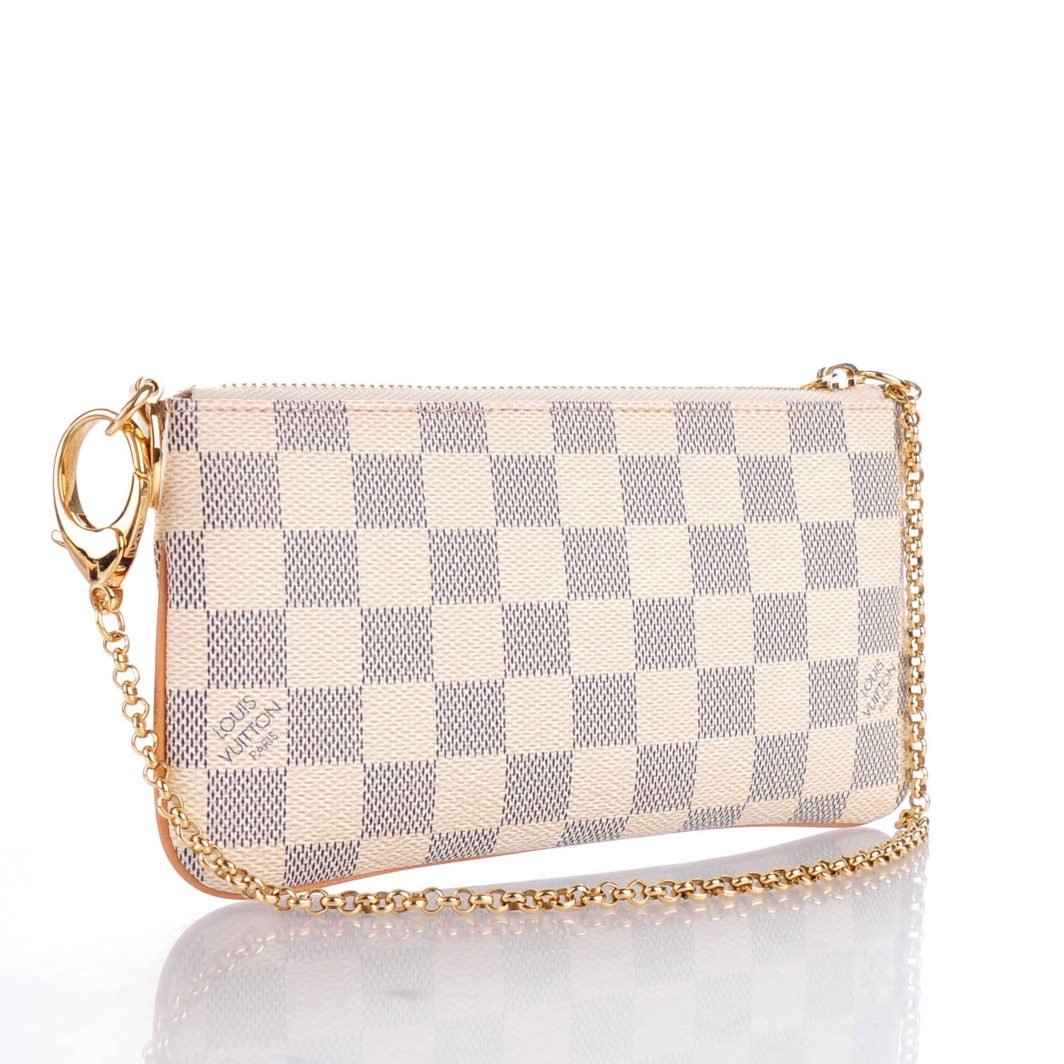 Louis Vuitton Damier Azur Pochette Milla MM 3 of 7