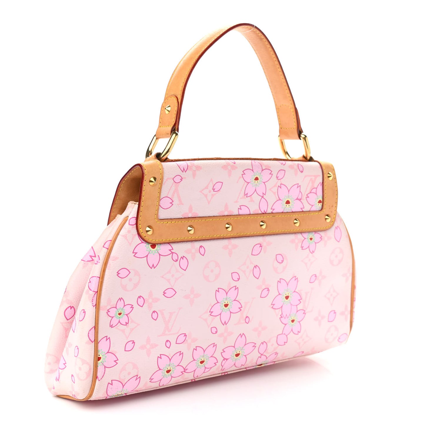 Monogram Cherry Blossom Sac Retro Pink