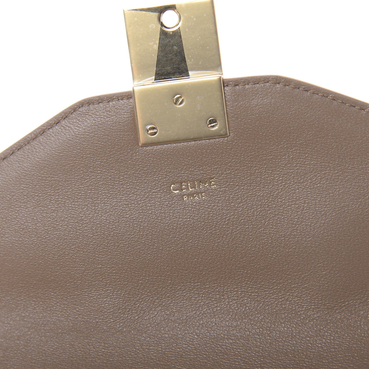 Celine Shiny Calfskin Medium C Bag Light Camel 7 of 8