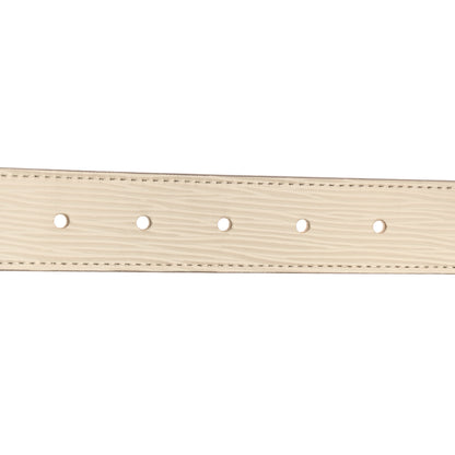 Louis Vuitton Epi 30mm LV Initiales Belt 90 36 Ivory 7 of 8