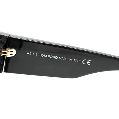 Tom Ford Acetate Anoushka Cat Eye Sunglasses TF371 Black 5 of 9