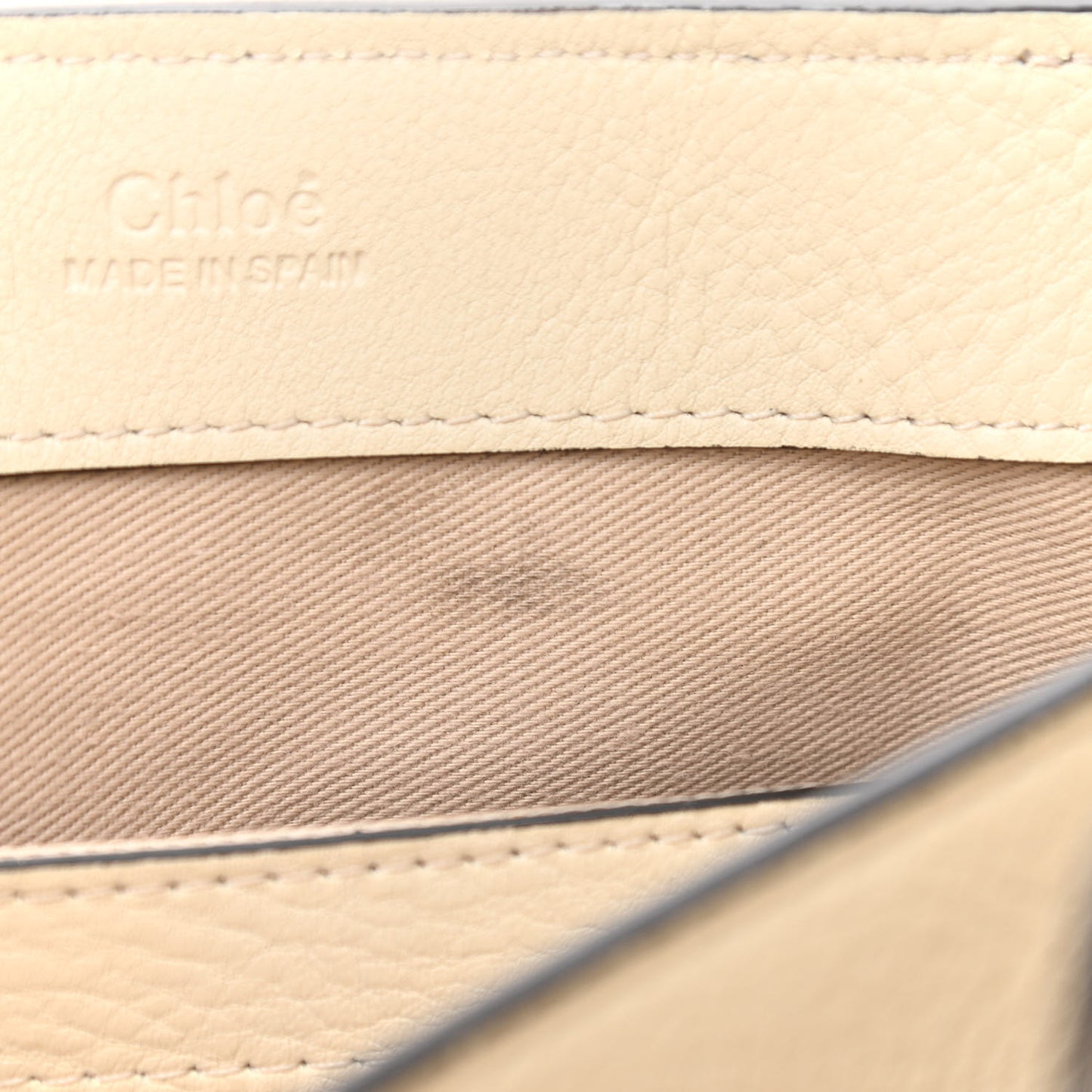 Calfskin Mini Faye Day Shoulder Bag Off White