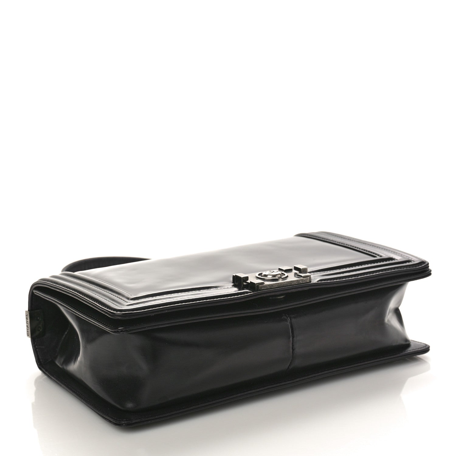 Chanel Glazed Calfskin Medium Boy Flap Black 4 of 14