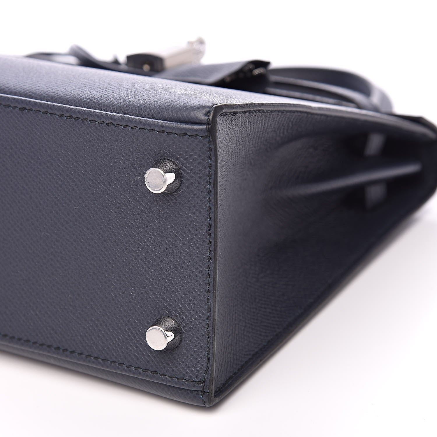 Hermes Epsom Kelly Sellier 25 Bleu Indigo 31 of 32