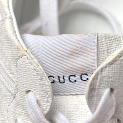 Gucci GG Supreme Monogram Womens Rhyton Sneakers 35.5 White 11 of 13