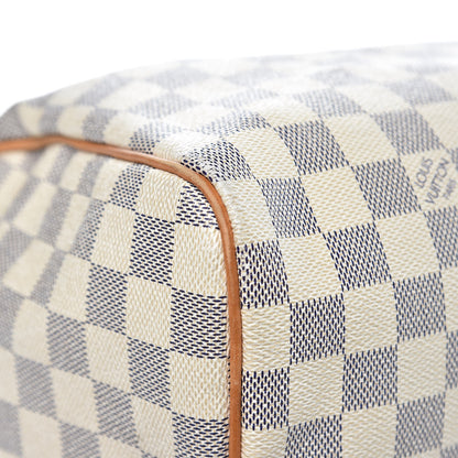 Louis Vuitton Damier Azur Speedy 30 8 of 14