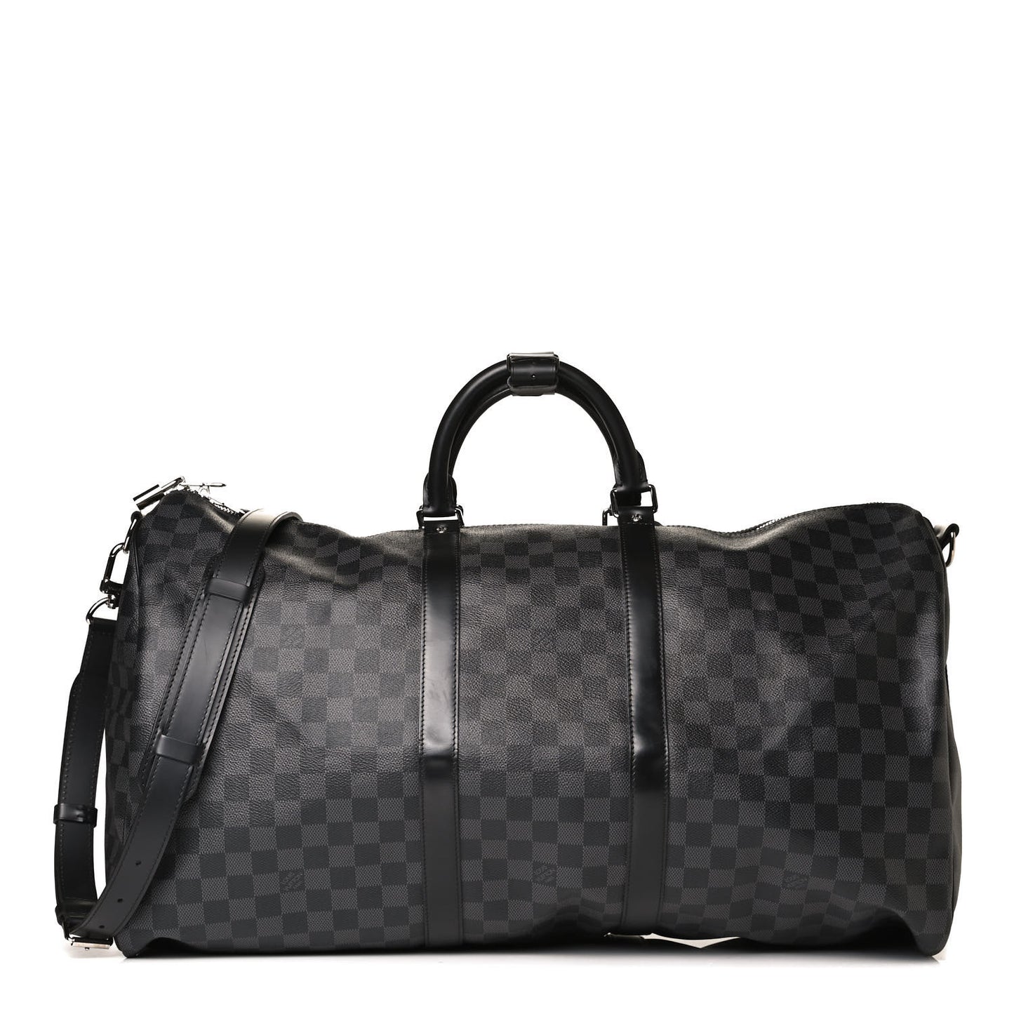 Damier Graphite Keepall Bandouliere 55