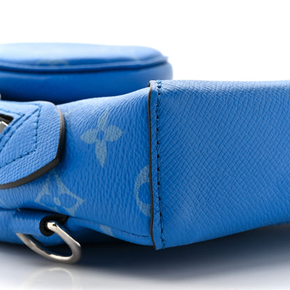 Louis Vuitton Taigarama Duo Slingbag Agave Blue 10 of 10