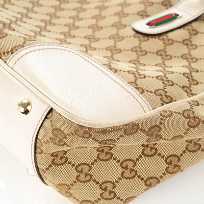 Gucci Monogram Medium Princy Tote Off White 14 of 15
