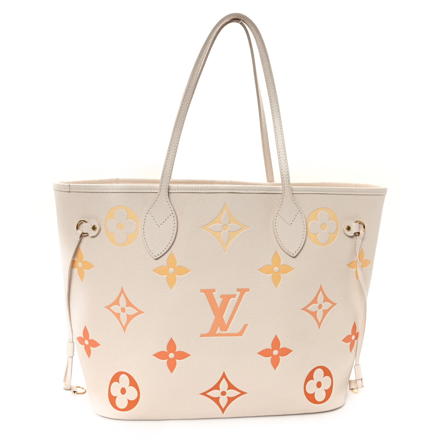 Louis Vuitton Empreinte Monogram Giant Neverfull MM Degrade Neutral 1 of 10