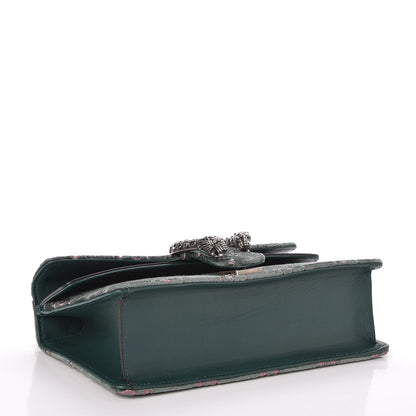 Gucci Velvet Moon Calfskin Crystal GG Monogram Small Dionysus Shoulder Bag Avio Dusty Pink Black Diamond 4 of 8
