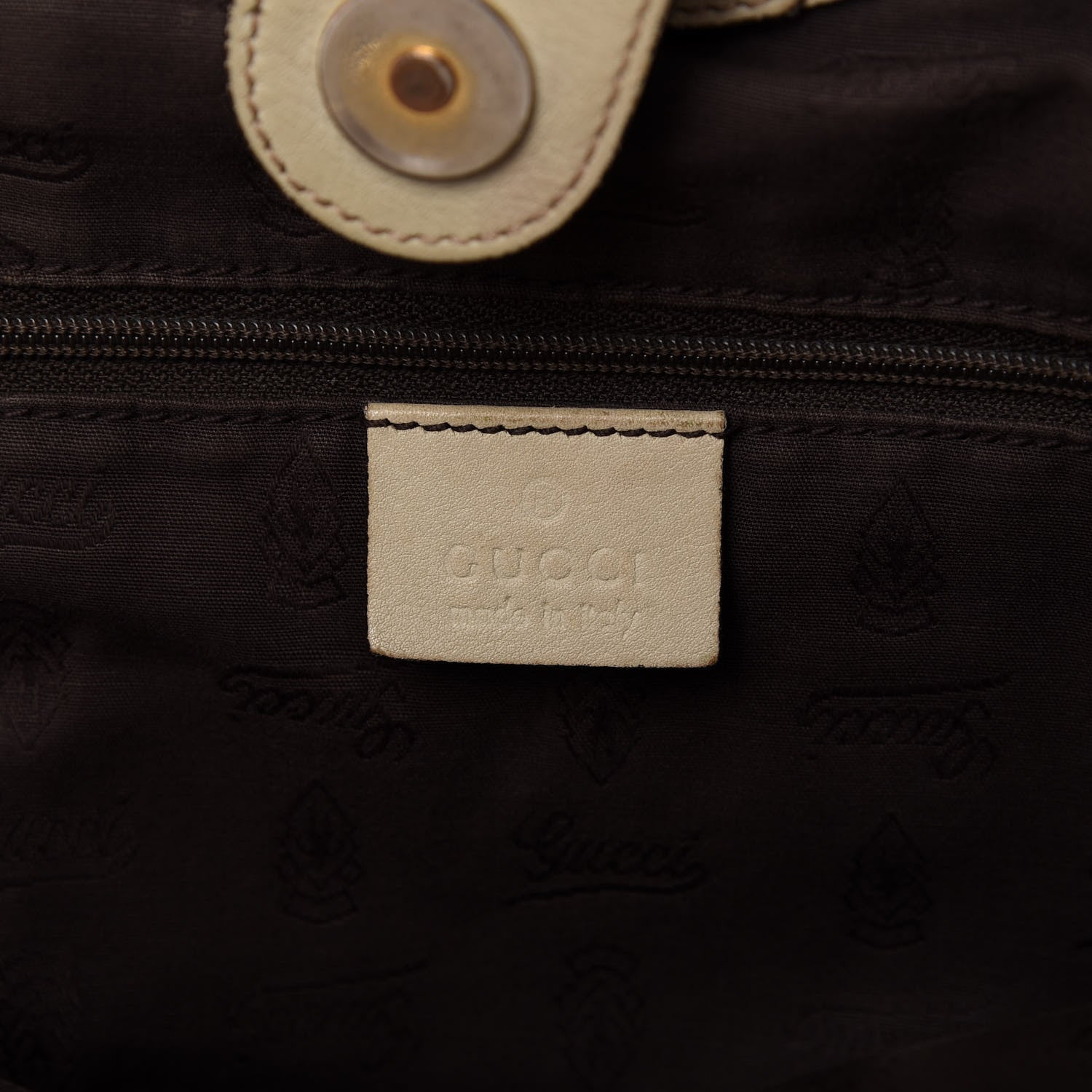 Gucci Guccissima Medium Sukey Tote Mystic White 8 of 15