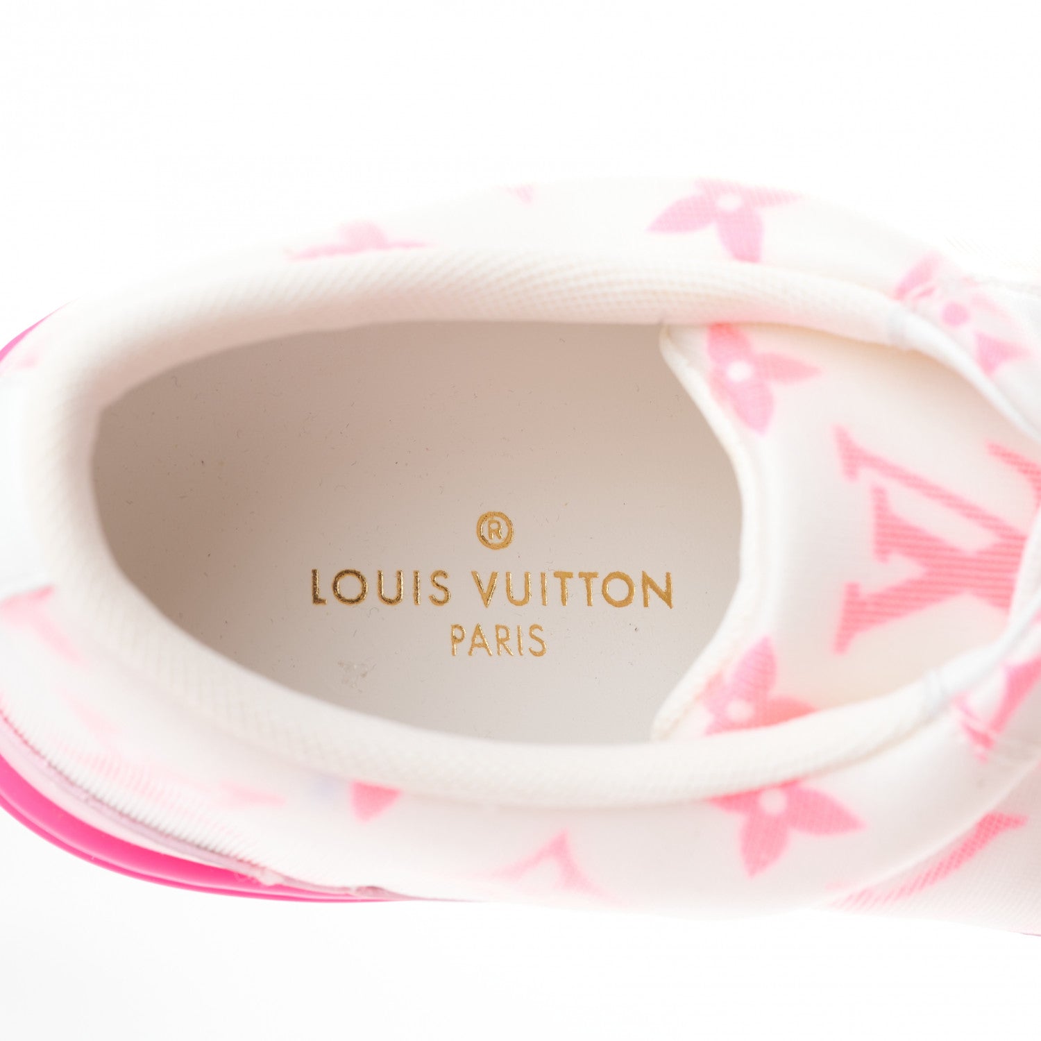 Louis Vuitton Technical Fabric Monogram Stellar Sneakers 39 Rose Pop 7 of 8