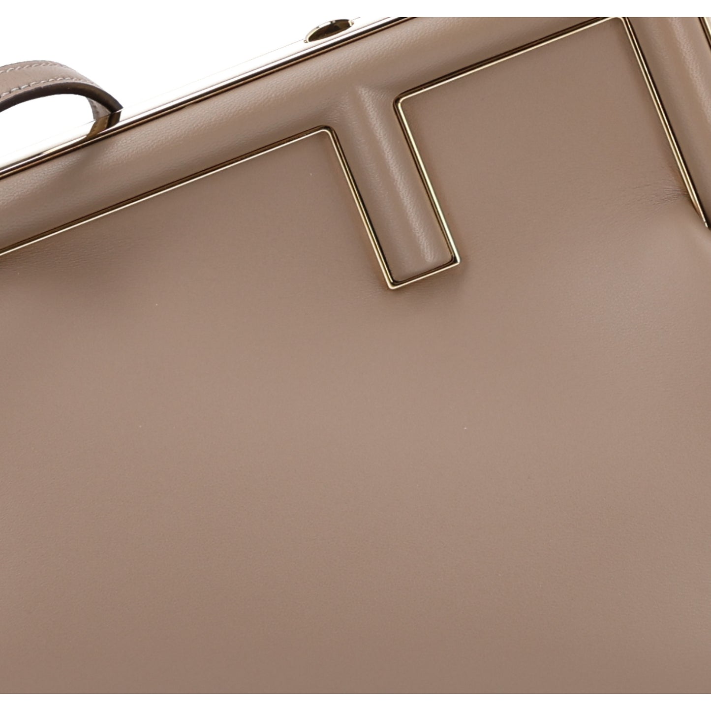 Shiny Nappa Small Fendi First Dove Gray