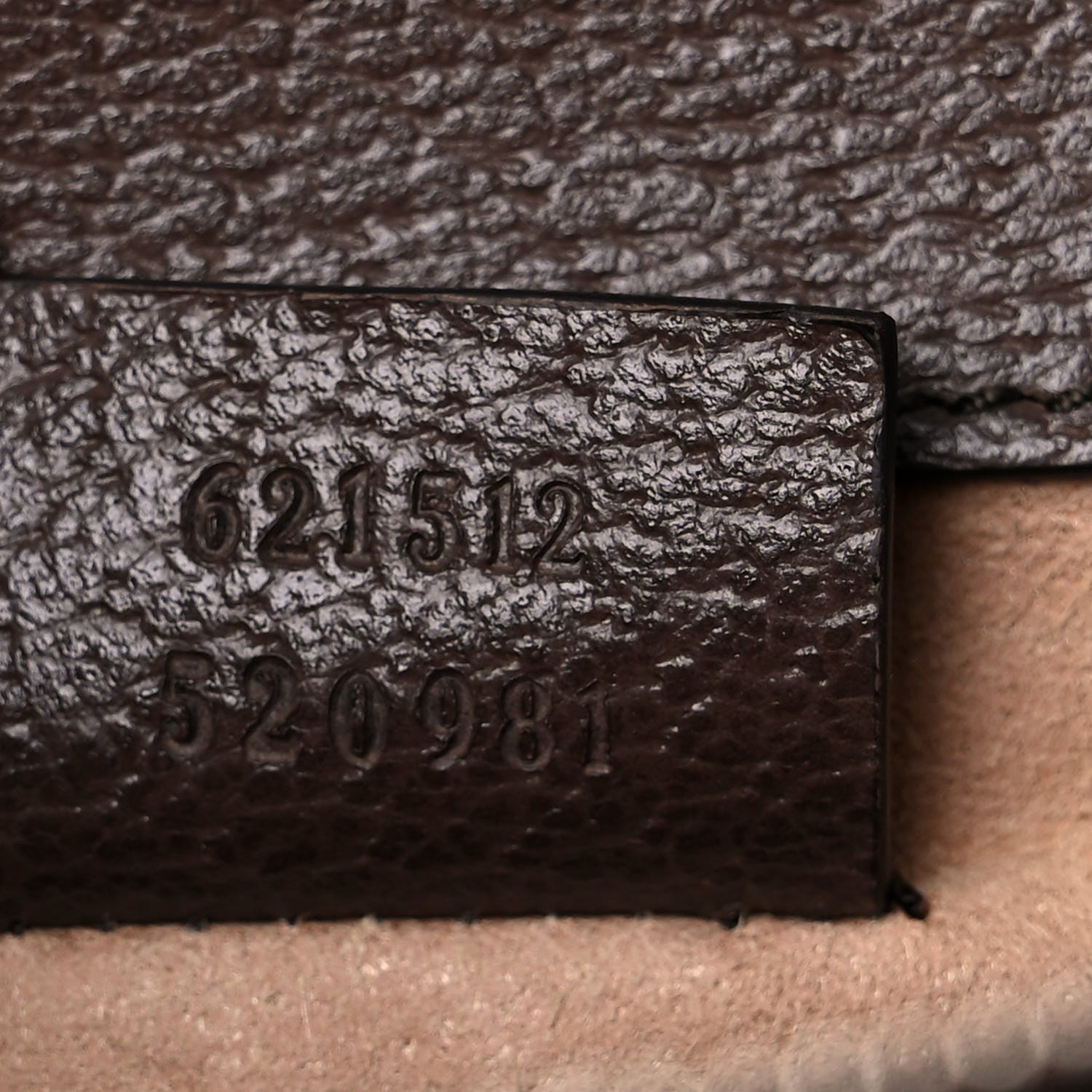 Gucci GG Supreme Monogram Textured Dollar Calfskin Top Handle Dionysus Shoulder Bag Beige Ebony New Acero 10 of 11