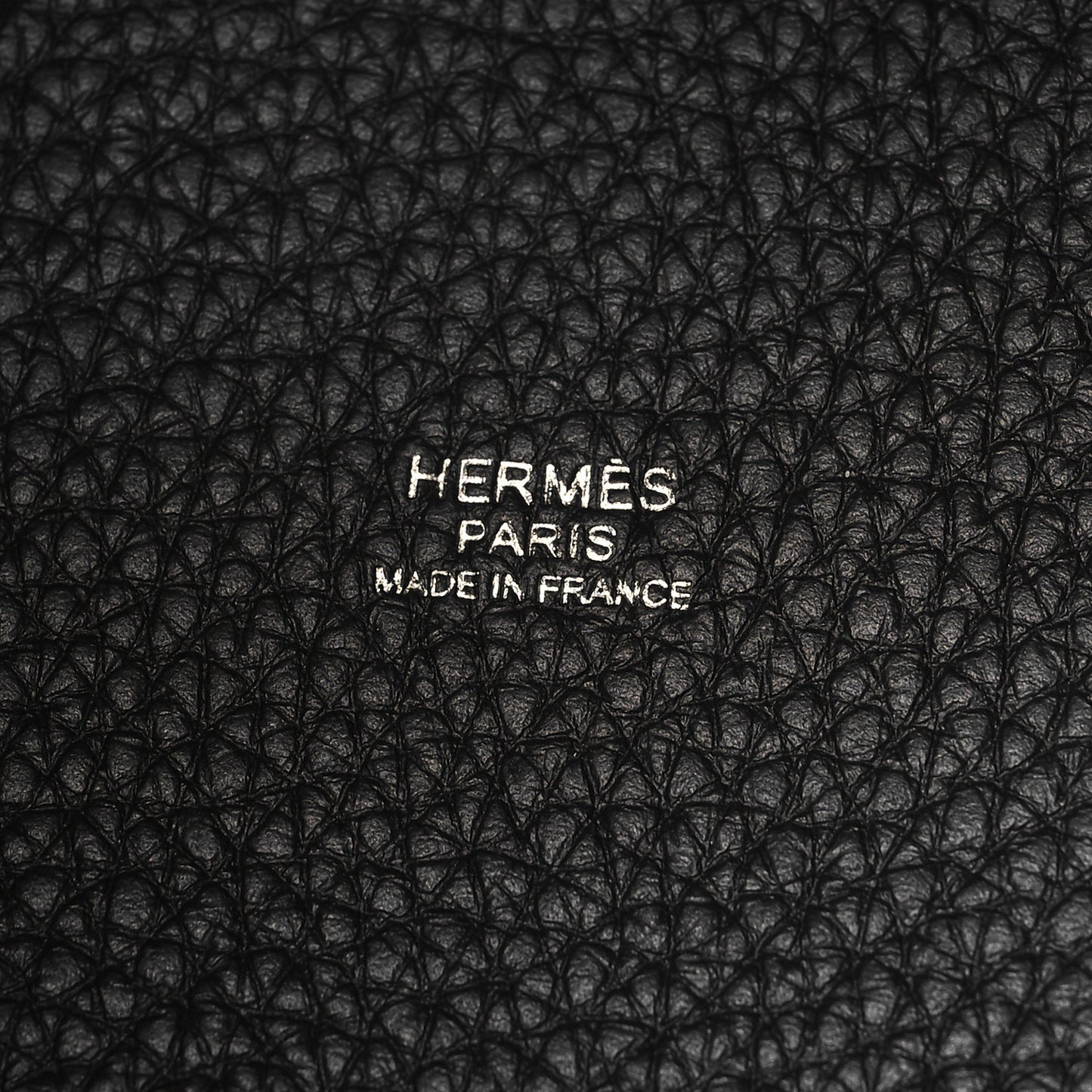 Taurillon Clemence Picotin Lock 18 PM Black